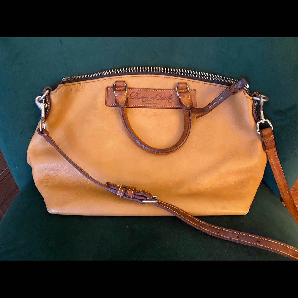 Dooney & Bourke Leather Dome Satchel